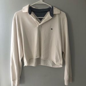 Cropped tommy polo